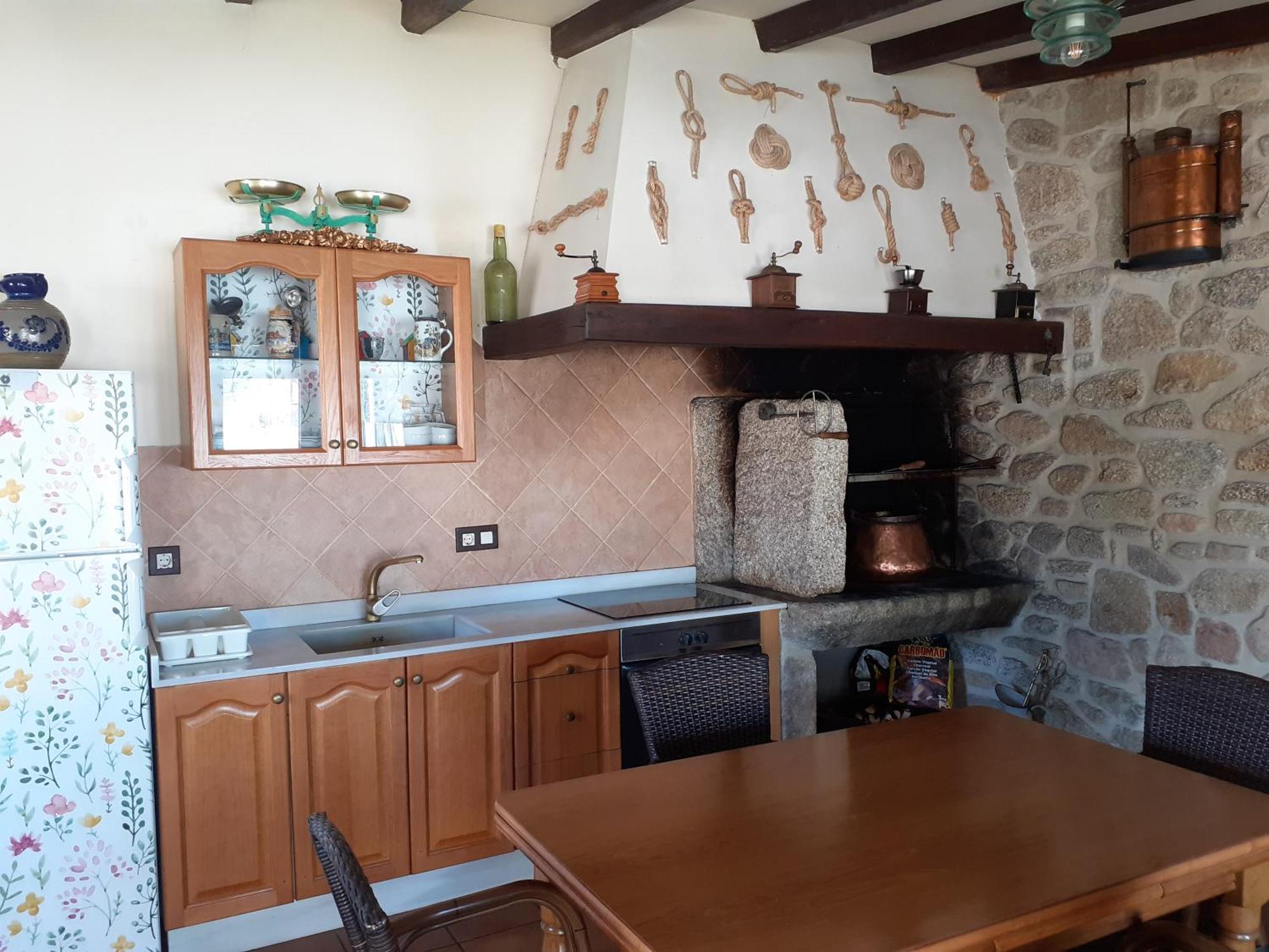 Casa Rural Con Piscina Vina De Millan O Grove Eksteriør bilde